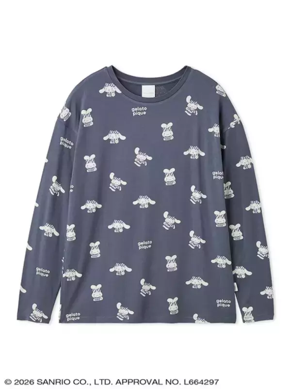 「ジェラート ピケから「ハローキティ＆シナモロール」のコラボコレクション発売！カーディガンやセットアップ、Tシャツなど豊富なデザイン」の画像