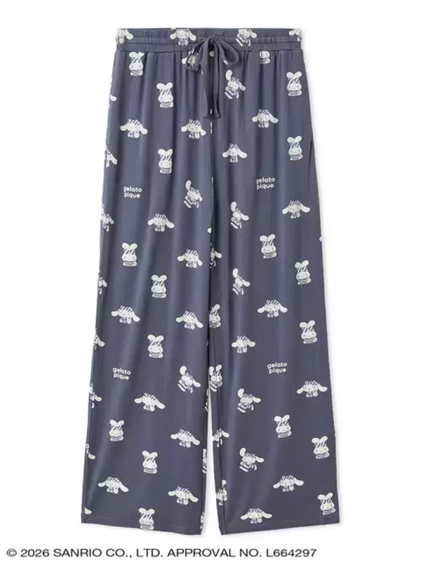 「ジェラート ピケから「ハローキティ＆シナモロール」のコラボコレクション発売！カーディガンやセットアップ、Tシャツなど豊富なデザイン」の画像