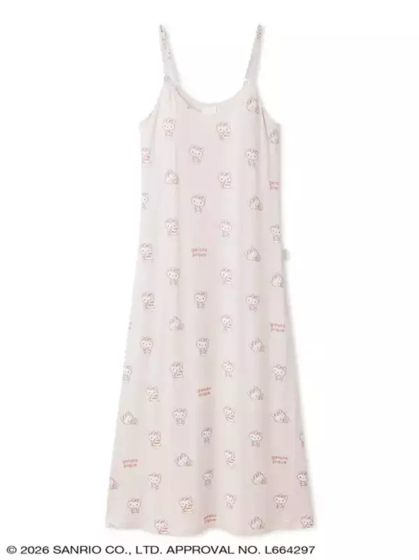 「ジェラート ピケから「ハローキティ＆シナモロール」のコラボコレクション発売！カーディガンやセットアップ、Tシャツなど豊富なデザイン」の画像