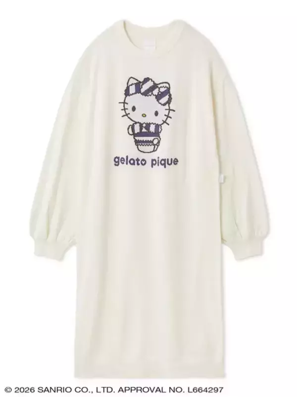 「ジェラート ピケから「ハローキティ＆シナモロール」のコラボコレクション発売！カーディガンやセットアップ、Tシャツなど豊富なデザイン」の画像