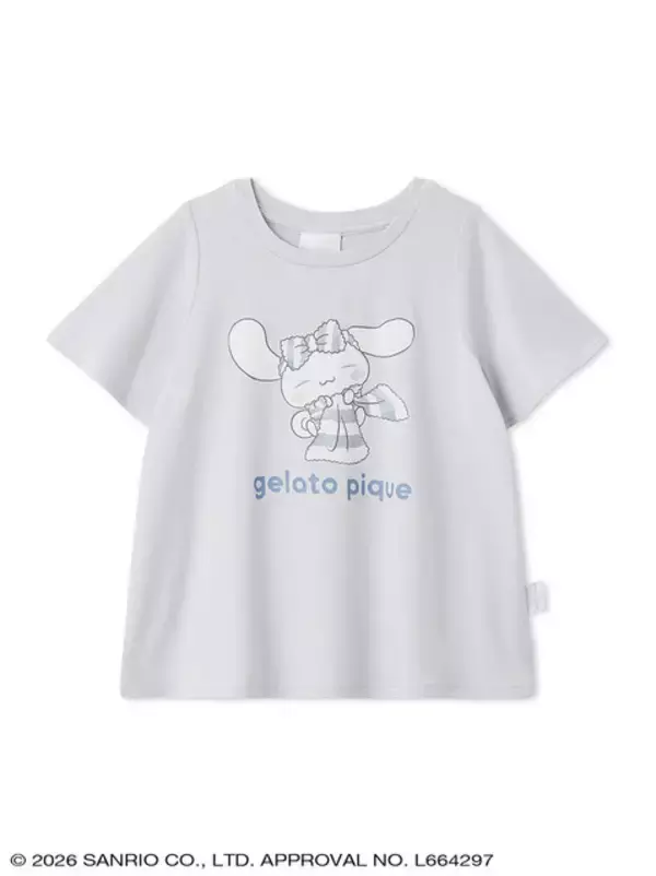 「ジェラート ピケから「ハローキティ＆シナモロール」のコラボコレクション発売！カーディガンやセットアップ、Tシャツなど豊富なデザイン」の画像