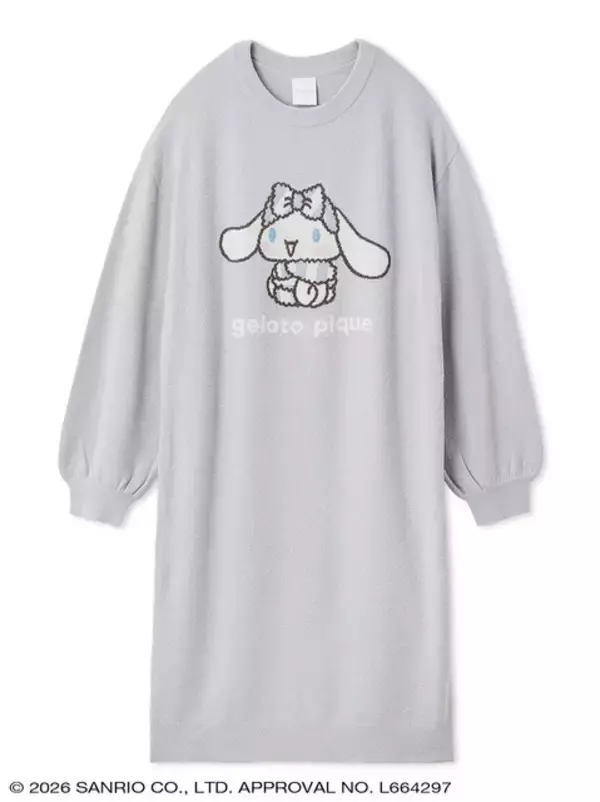 「ジェラート ピケから「ハローキティ＆シナモロール」のコラボコレクション発売！カーディガンやセットアップ、Tシャツなど豊富なデザイン」の画像