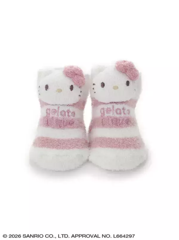 「ジェラート ピケから「ハローキティ＆シナモロール」のコラボコレクション発売！カーディガンやセットアップ、Tシャツなど豊富なデザイン」の画像