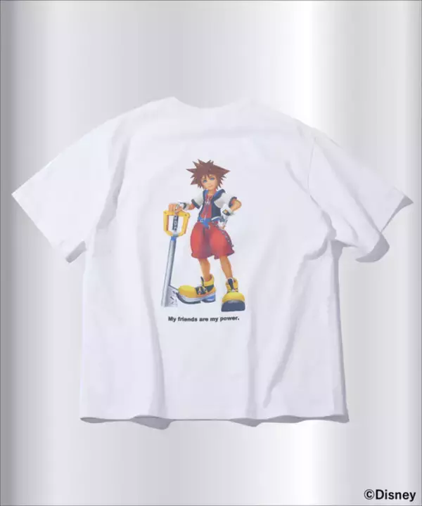 「『キングダム ハーツ』コラボTシャツが発売！パッケージイラスト、ソラ&ロクサスなどデザイン」の画像