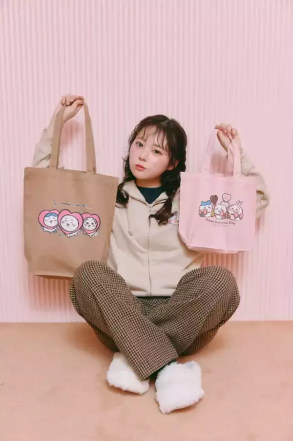 「“ラ～ブ…”な「ちいかわ」たち！ バレンタインデザイン全2種が、期間限定でTalking Heads ODMに登場」の画像