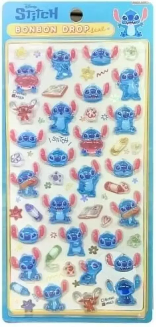 「ディズニーの「ボンボンドロップシール」が抽選販売中！対象は「モンスターズ・インク」「リロ＆スティッチ」の2種」の画像