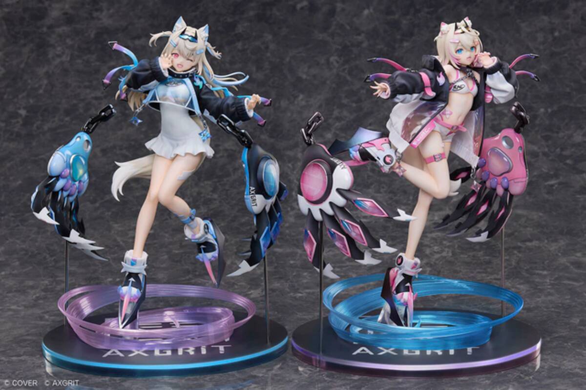 ホロライブ、フワモコをオリジナル衣装で立体化！荒廃した未来の世界を 