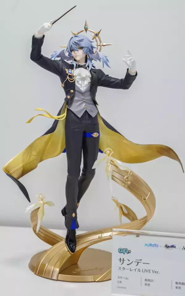 「制服姿が眩しい「ホタル」に抜刀姿の「星見雅」、神秘的な「コロンビーナ」など、HoYoverse作品の人気キャラフィギュアが勢揃い【WF2026冬】」の画像