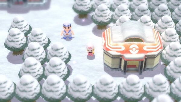 ポケモン ダイパリメイク キッサキシティで ダイヤモンドダスト が発生 年に数回しかない貴重演出 22年1月12日 エキサイトニュース