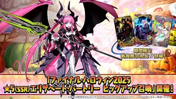 「『FGO』★5エリちゃん、ついに参戦！配布の「★4 終わりのエリザベート」も含めた2騎の新規サーヴァント発表」の画像