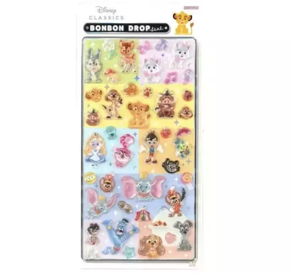 「まだ間に合う！ディズニーの「ボンボンドロップシール」が抽選販売、プリンセスやズートピア、プーさんなど全4種」の画像