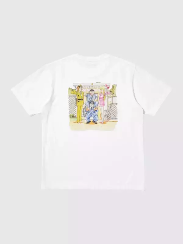 「ロゴになった両さんがオシャレ！ ユニクロ「集英社100周年UT」の 「こち亀」Tシャツはユニークな仕上がり」の画像