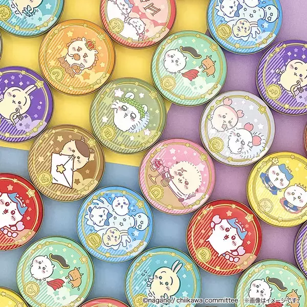 「「ちいかわ」“星座”がテーマのデザインがかわいい！キャンディ入りの小さな缶で、全12種の絵柄がラインナップ」の画像