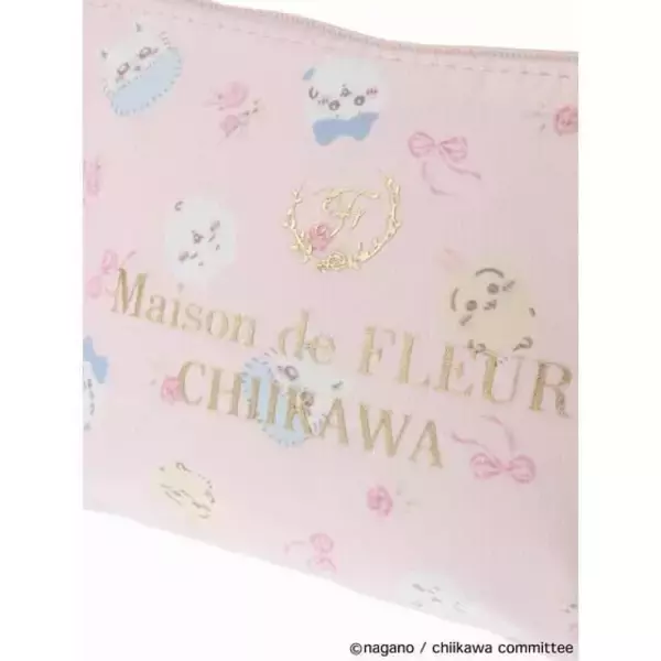 「「Maison de FLEUR×ちいかわ」コラボアイテムの色合いが可愛い！ハンカチやトートバッグ、ポーチ各種の全6商品がプレバンにて予約受付実施」の画像