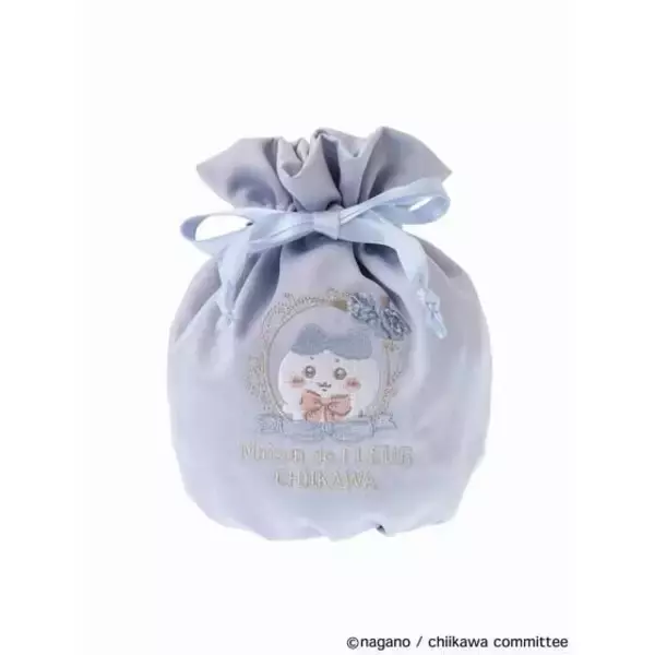 「「Maison de FLEUR×ちいかわ」コラボアイテムの色合いが可愛い！ハンカチやトートバッグ、ポーチ各種の全6商品がプレバンにて予約受付実施」の画像