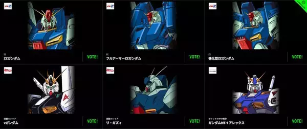 「「全世界“ガンダム”総選挙2025」開催！第1位の機体は新規描き下ろしイラストを制作」の画像