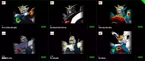 「「全世界“ガンダム”総選挙2025」開催！第1位の機体は新規描き下ろしイラストを制作」の画像