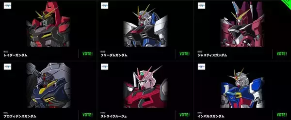 「「全世界“ガンダム”総選挙2025」開催！第1位の機体は新規描き下ろしイラストを制作」の画像