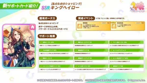 「『ウマ娘』新衣装の「バブルガムフェロー」実装決定！イベントの“お正月勝負服”が晴れて育成ウマ娘化」の画像