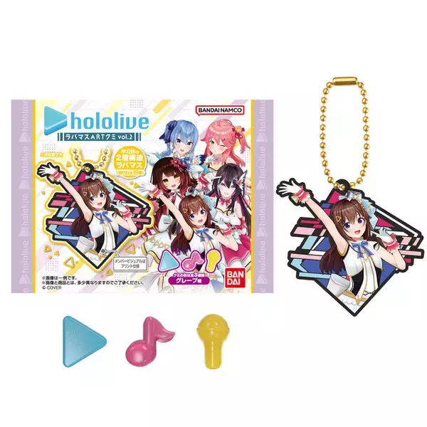 ホロライブ・メンバー全19名の「ラバマスARTグミ」が可愛い！秘密結社holoXは新規撮りおろしビジュアル