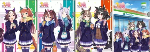 「『ウマ娘』×「ファミマ」コラボ決定！ 劇中フードが商品化、店員姿のウマ娘たちも必見」の画像