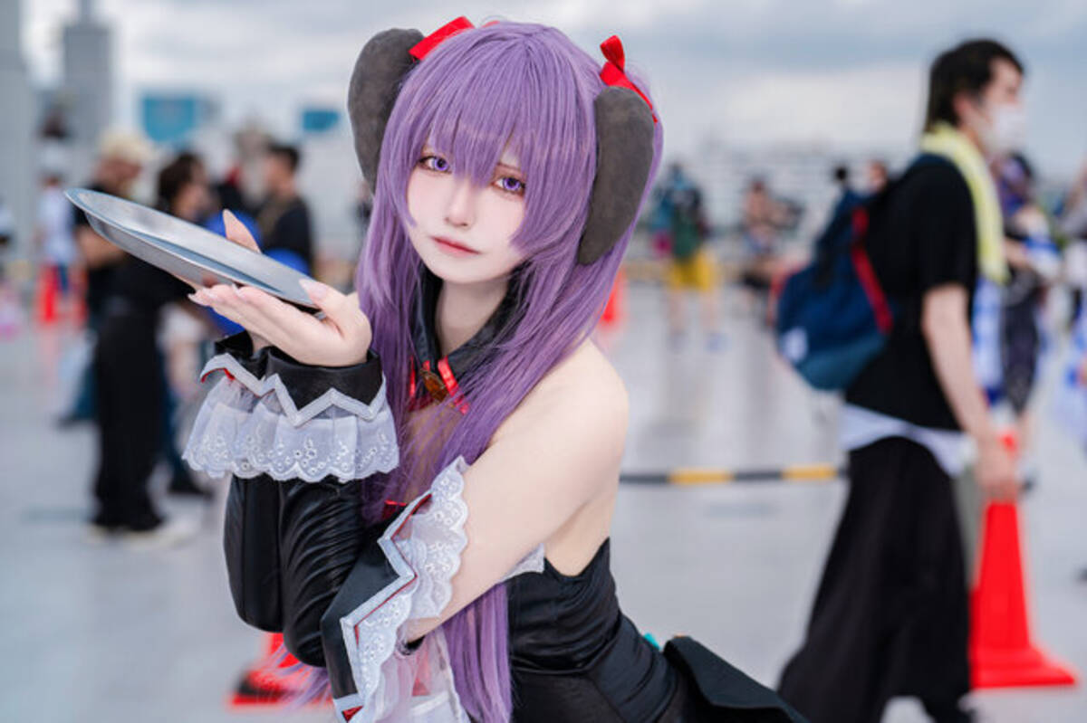 コスプレ】コミケでまさかの「ひぐらし」羽入のエンジェルモート制服 
