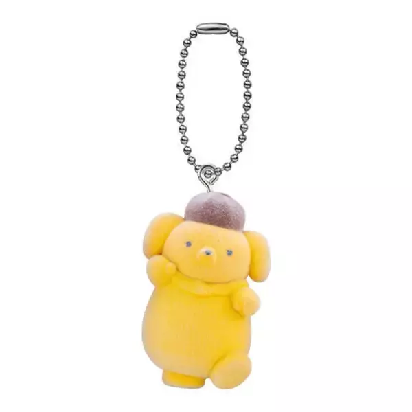「「サンリオ」ライブキャラがふわふわフロッキーな「ミニチュアチャーム」に！ハローキティ、ポムポムプリンなど全5種」の画像