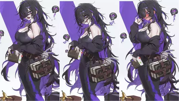 「『勝利の女神：NIKKE』正統派じゃないのに「いいね」が止まらない！ 豊満ボディの陰気美女に妖艶なグラマラスメイドと、“癖”を狂わせる新ニケたち【フォトレポ】」の画像