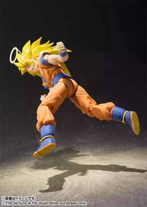 「かめはめ波や瞬間移動のポーズも！ドラゴンボールZより「S.H.Figuarts スーパーサイヤ人3孫悟空」が再販決定」の画像