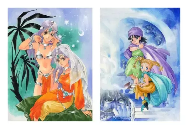 「没後初となる大規模原画展「いのまたむつみ回顧展」開催決定！『テイルズ オブ』シリーズや小説『ドラクエ』など120点超えるアナログ原画を展示」の画像