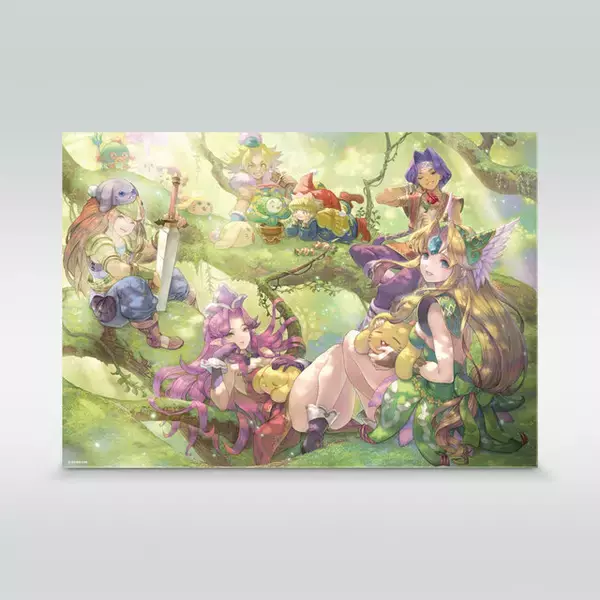 「『聖剣伝説3』30周年記念オンラインくじが発売！リースやアンジェラたちの描きおろしイラストに加えて、新旧デザインもラインナップ」の画像