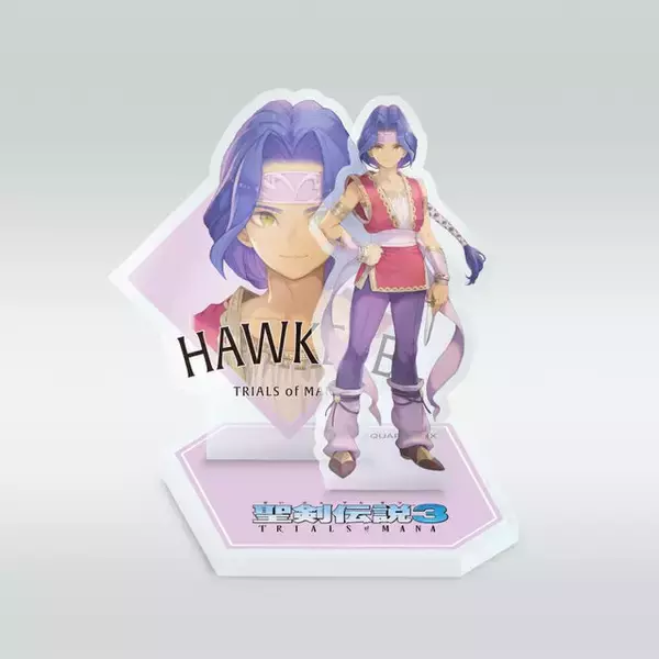 「『聖剣伝説3』30周年記念オンラインくじが発売！リースやアンジェラたちの描きおろしイラストに加えて、新旧デザインもラインナップ」の画像