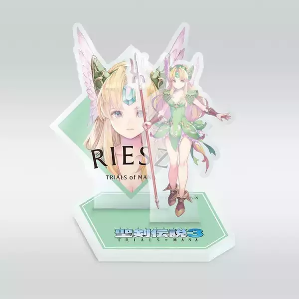 「『聖剣伝説3』30周年記念オンラインくじが発売！リースやアンジェラたちの描きおろしイラストに加えて、新旧デザインもラインナップ」の画像