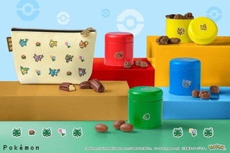 伝説の『ポケモン』缶セットも！ドット絵デザインの入れ物が可愛い「メリーチョコレート」バレンタイン新作チョコ全8商品が展開
