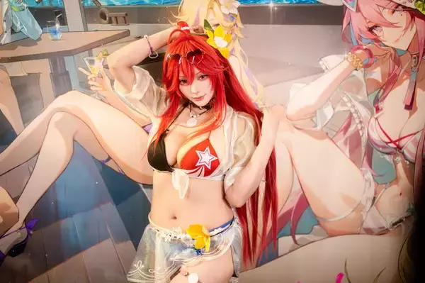 「【コスプレ】豊満な美ボディをおしみなく披露する美女レイヤー！『クリスタル・オブ・アトラン』の夏衣装で曲線美の極地をみせる【写真9枚】」の画像