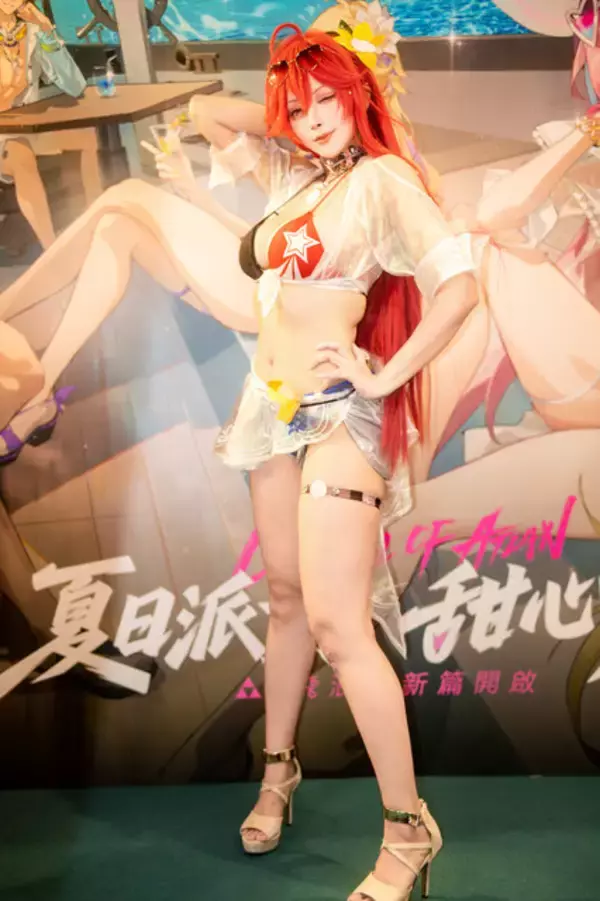 「【コスプレ】豊満な美ボディをおしみなく披露する美女レイヤー！『クリスタル・オブ・アトラン』の夏衣装で曲線美の極地をみせる【写真9枚】」の画像