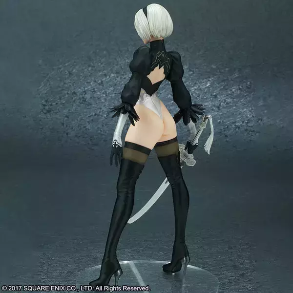 「『ニーア オートマタ』より「2B」フィギュアDX版が再受注！差し替えパーツで多彩なディスプレイを楽しめる」の画像