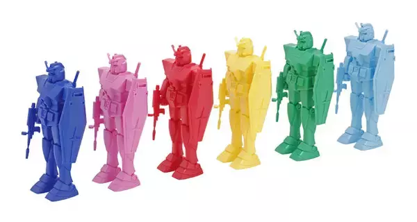 「自分だけの「オリジナル配色ガンプラ」を作れるイベントが3月20日より開催！4種×6色のランナーを好きに選び、全1,296通りのガンダムを制作」の画像