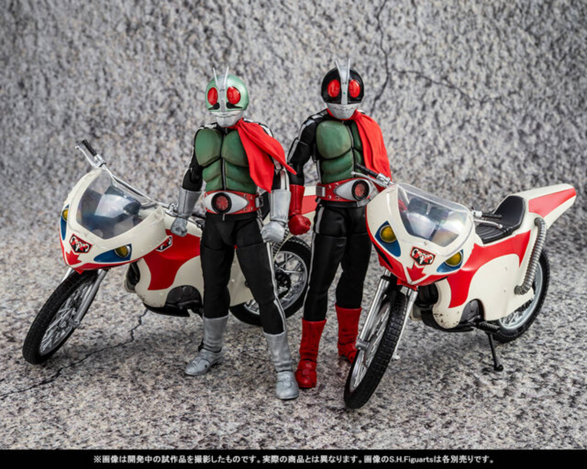 はじまりの二人「仮面ライダー新1号」「新2号」が“栄光の昭和ライダー 