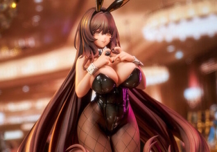 ムチムチな黒とスレンダーな白、どっちのバニーも強烈！『勝利の女神：NIKKE』より「ノワール＆ブラン」がフィギュア化―セット版には“色紙”の特典付き