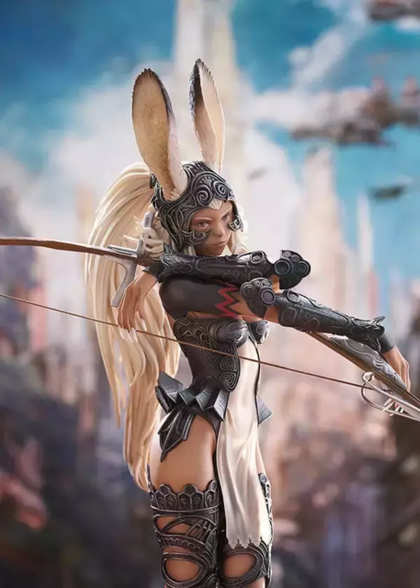 「『FF12』ヴィエラ族「フラン」が劇中印象そのままに立体化！弓を肩にかけ佇む姿のフィギュアが予約受付開始」の画像