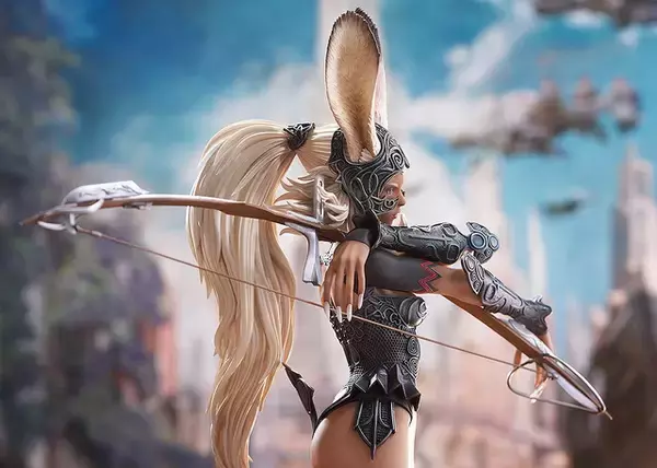 「『FF12』ヴィエラ族「フラン」が劇中印象そのままに立体化！弓を肩にかけ佇む姿のフィギュアが予約受付開始」の画像