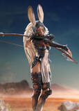 「『FF12』ヴィエラ族「フラン」が劇中印象そのままに立体化！弓を肩にかけ佇む姿のフィギュアが予約受付開始」の画像9