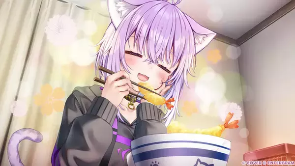 「ホロライブ・猫又おかゆ主演ADV『おかゆにゅ～～む!R』体験版が配信開始！発売記念イベントも開催決定」の画像