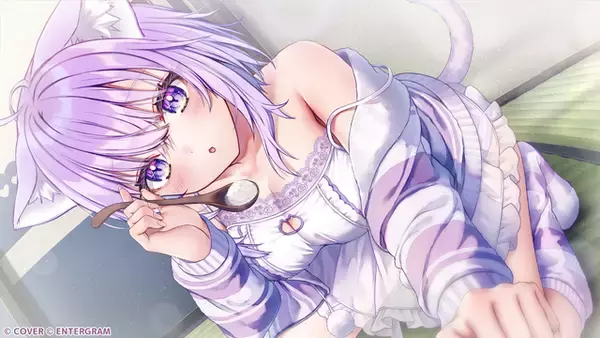 「ホロライブ・猫又おかゆ主演ADV『おかゆにゅ～～む!R』体験版が配信開始！発売記念イベントも開催決定」の画像