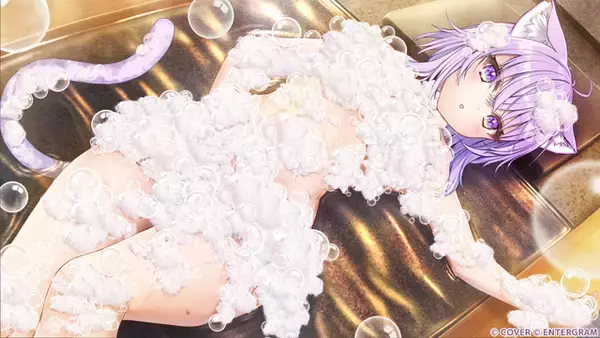 「ホロライブ・猫又おかゆ主演ADV『おかゆにゅ～～む!R』体験版が配信開始！発売記念イベントも開催決定」の画像