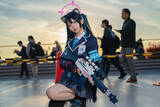 「【コスプレ】夕日に銃を構える美少女がエモすぎ...『ブルアカ』セリカレイヤーの本物ぶりに驚嘆！注目レイヤー・ゆき【写真8枚】」の画像3