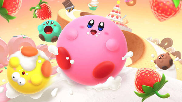 スイッチ カービィのグルメフェス 配信開始 お菓子の世界で食いしんぼうバトル いっぱい食べた人が勝ち 22年8月17日 エキサイトニュース