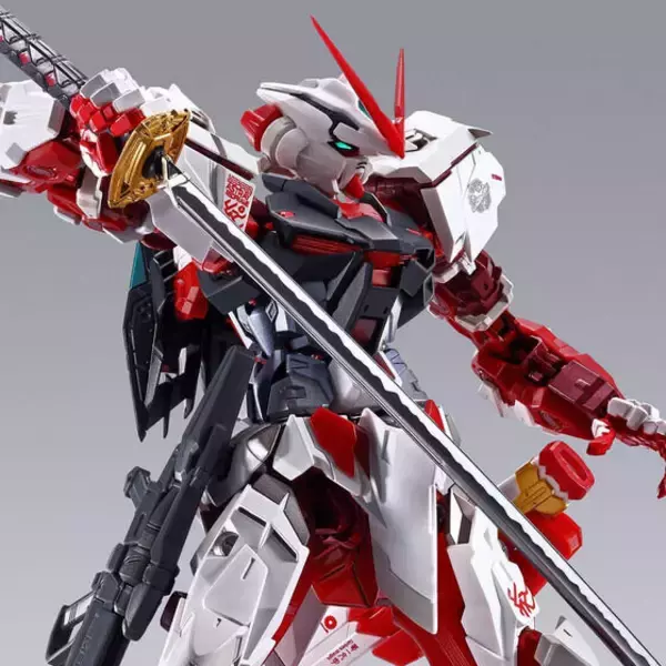 最新仕様の「METAL BUILD ガンダムアストレイ レッドフレーム」全員 