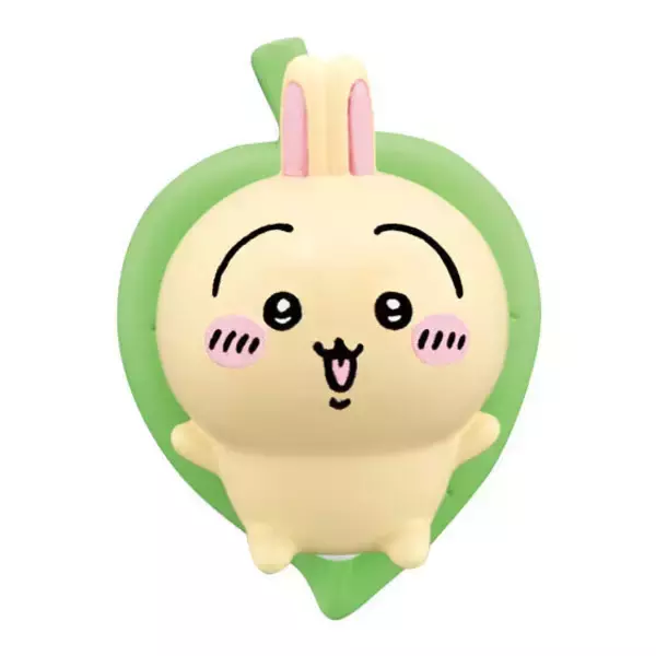 「「ちいかわ」マスコット付き入浴剤「びっくらたまご」がガシャポン展開！葉っぱに乗ってぷかぷかする姿に癒される」の画像